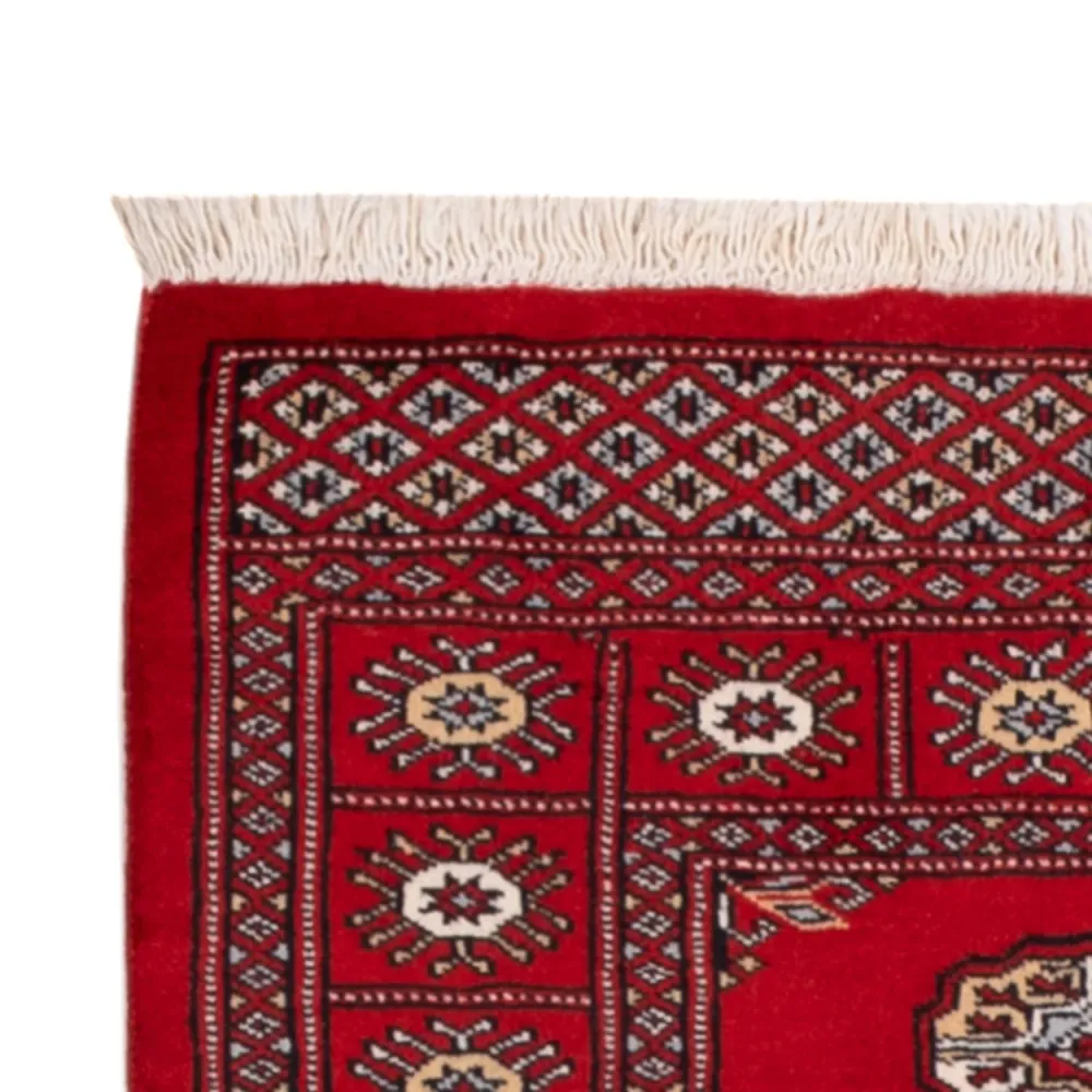 Løper Pakistan teppe - 183 x 78 cm - rød
