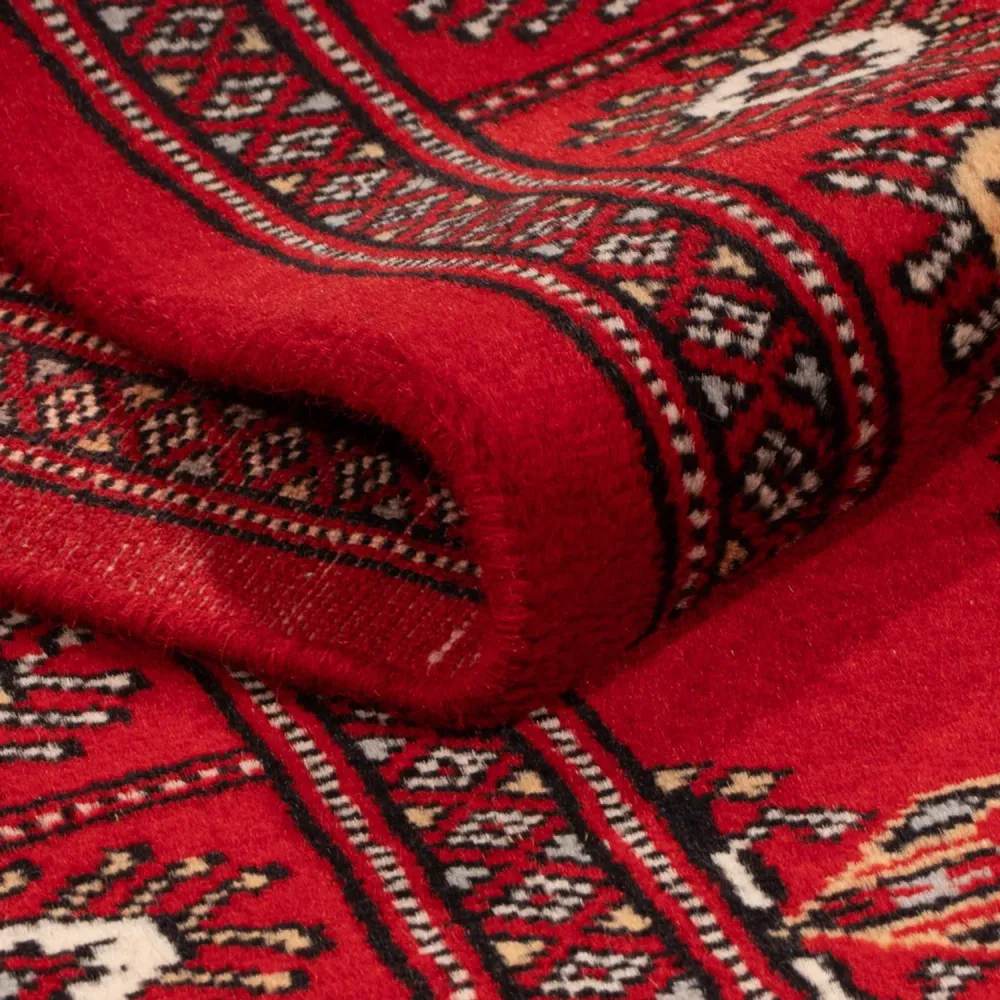 Løper Pakistan teppe - 183 x 78 cm - rød
