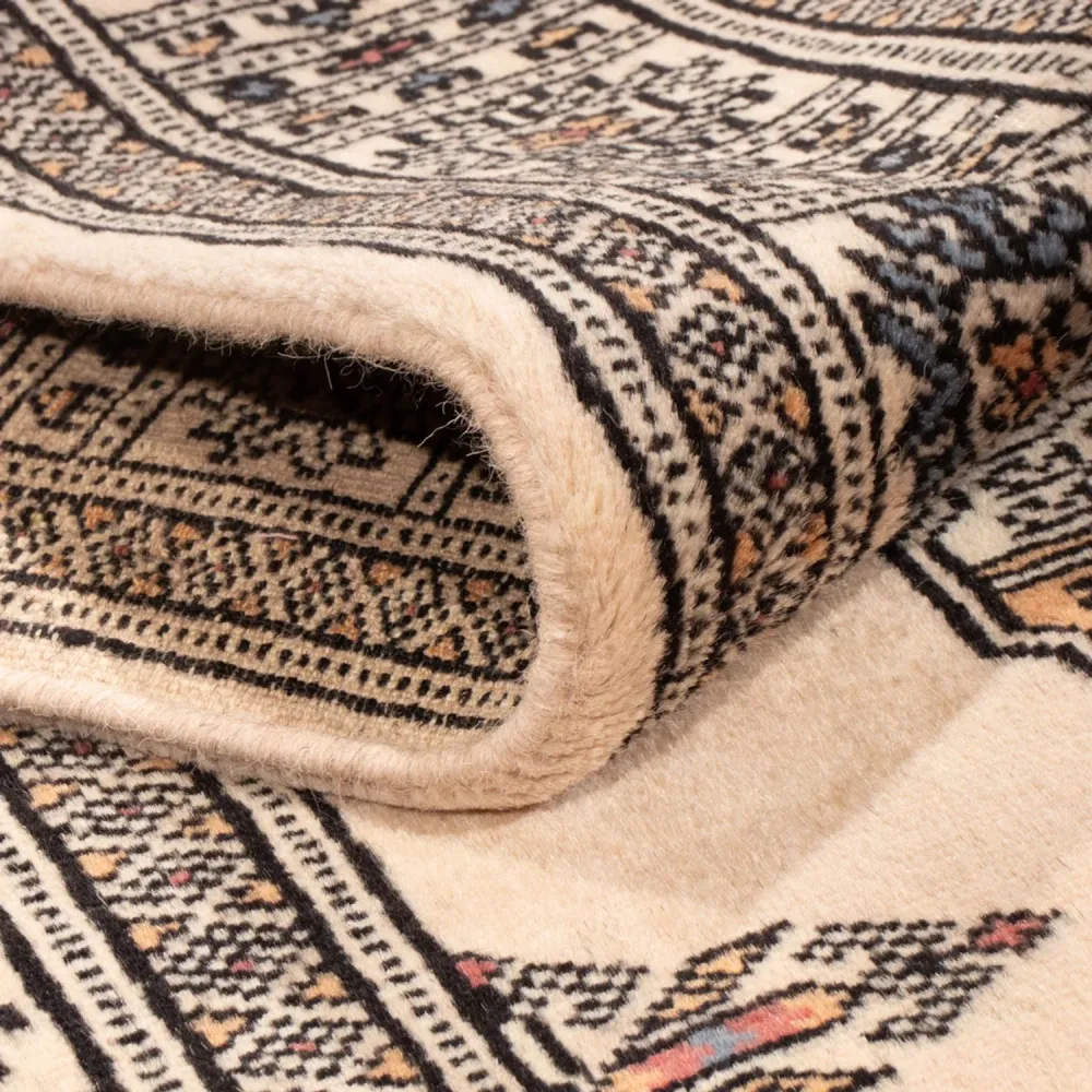 Løper Pakistan teppe - 183 x 76 cm - beige