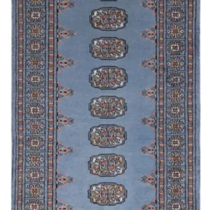 Løper Pakistan teppe - 189 x 75 cm - blå