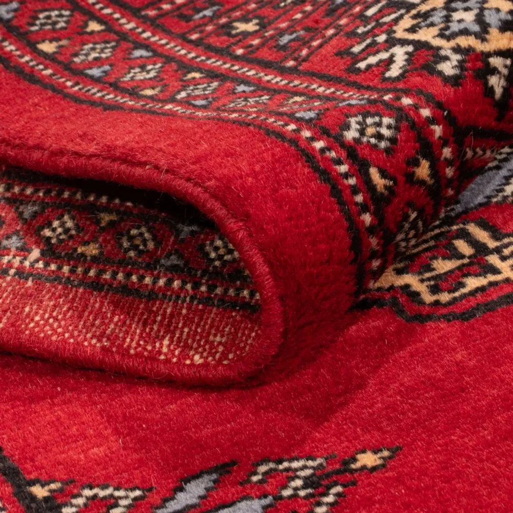 Løper Pakistan teppe - 191 x 80 cm - rød