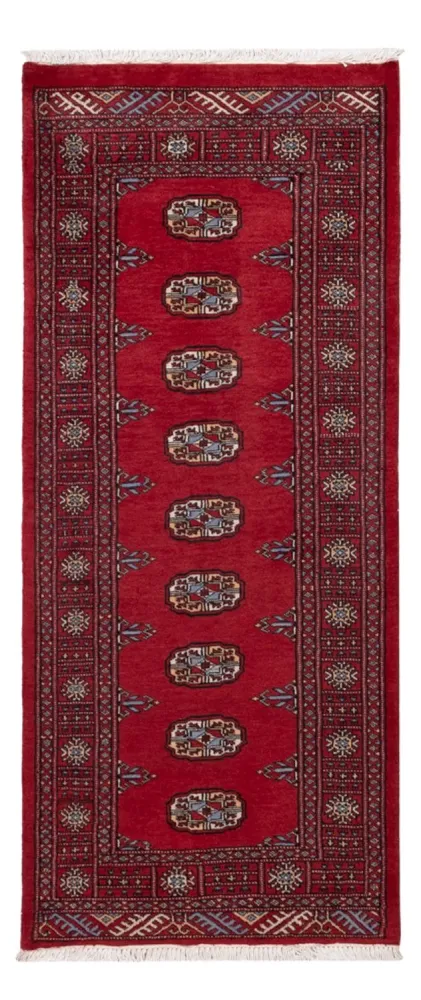 Løper Pakistan teppe - 191 x 80 cm - rød