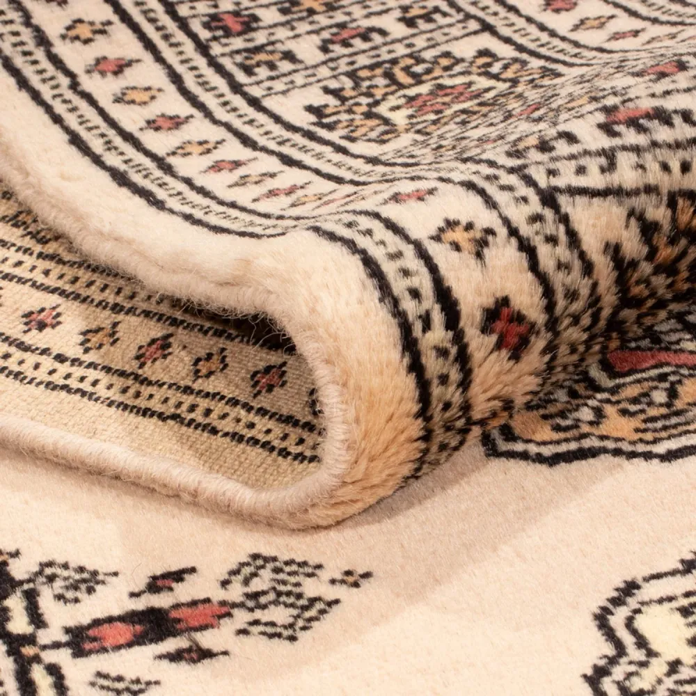 Løper Pakistan teppe - 193 x 79 cm - beige