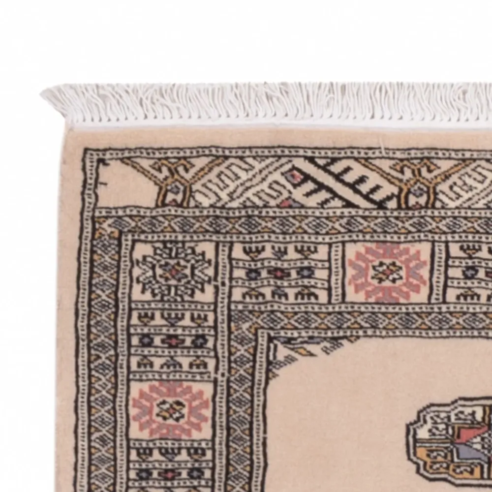 Løper Pakistan teppe - 195 x 77 cm - beige