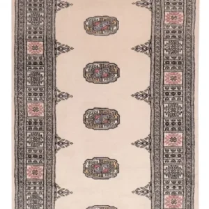 Løper Pakistan teppe - 195 x 77 cm - beige