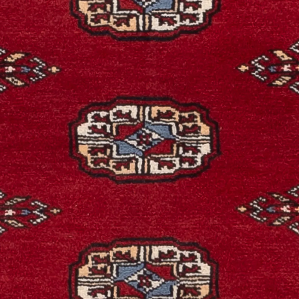 Løper Pakistan teppe - 200 x 79 cm - rød