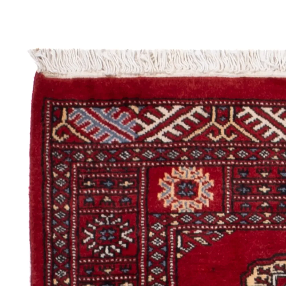 Løper Pakistan teppe - 200 x 79 cm - rød