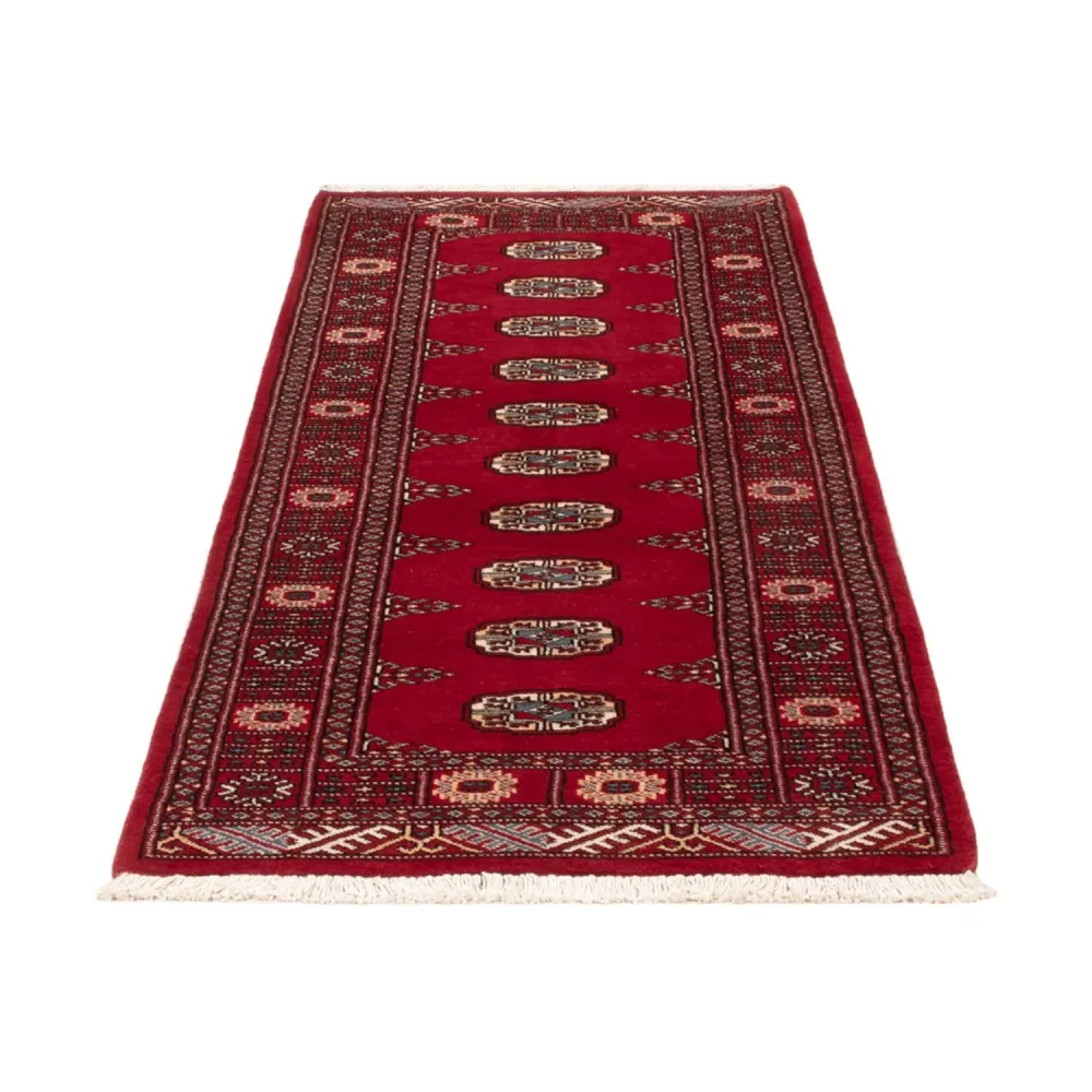 Løper Pakistan teppe - 200 x 79 cm - rød