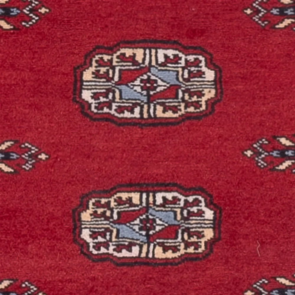 Løper Pakistan teppe - 203 x 80 cm - rød