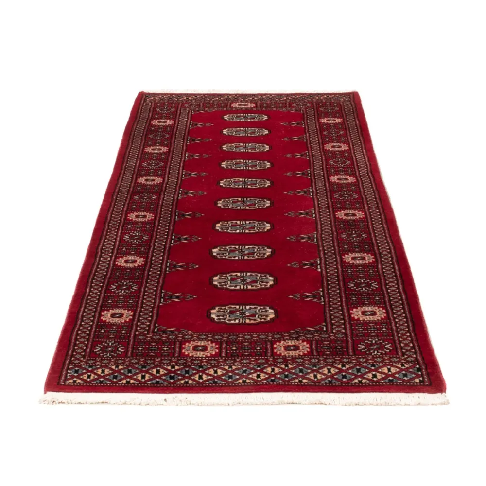 Løper Pakistan teppe - 203 x 80 cm - rød