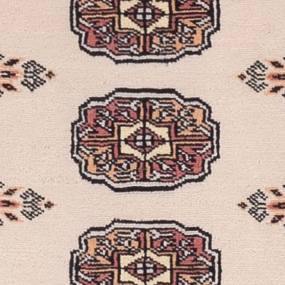 Løper Pakistan teppe - 204 x 75 cm - beige