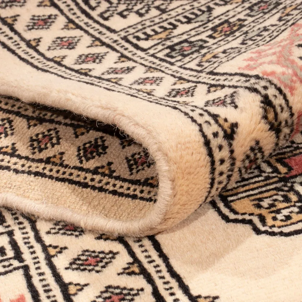 Løper Pakistan teppe - 206 x 77 cm - beige