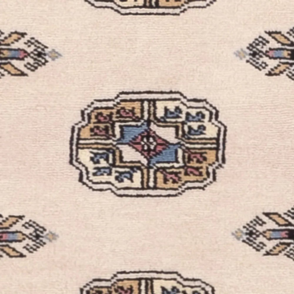 Løper Pakistan teppe - 206 x 75 cm - beige