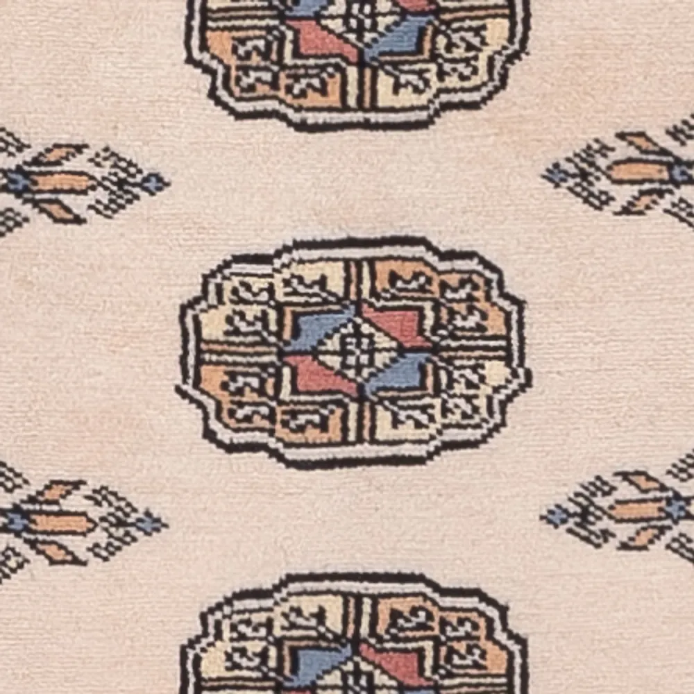 Løper Pakistan teppe - 217 x 76 cm - beige