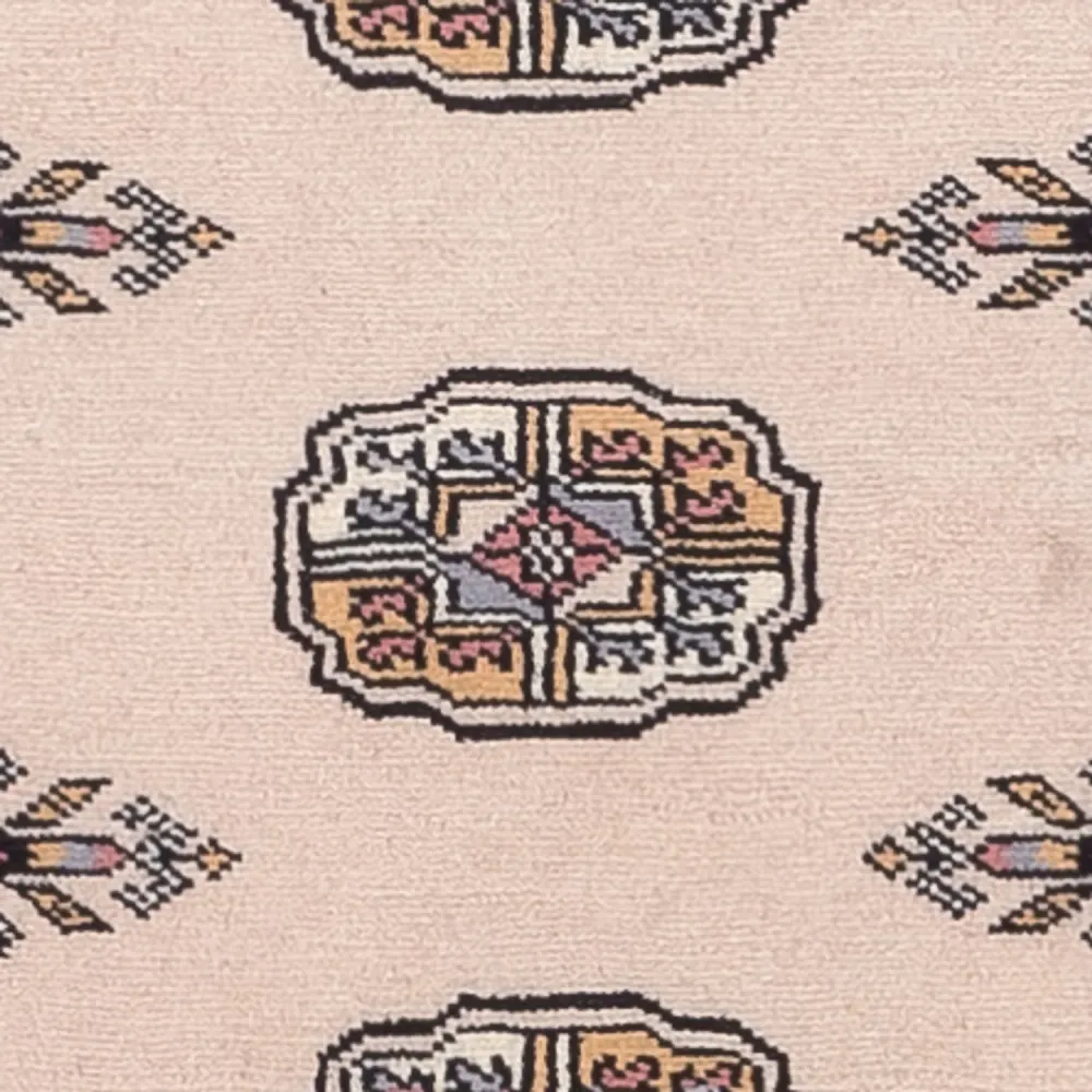 Løper Pakistan teppe - 224 x 79 cm - beige