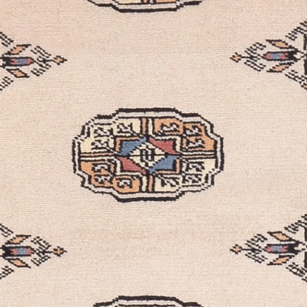 Løper Pakistan teppe - 234 x 76 cm - beige