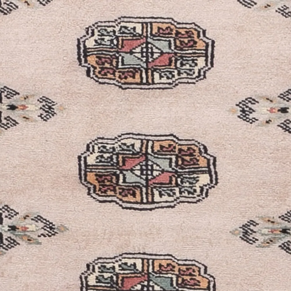 Løper Pakistan teppe - 237 x 77 cm - beige