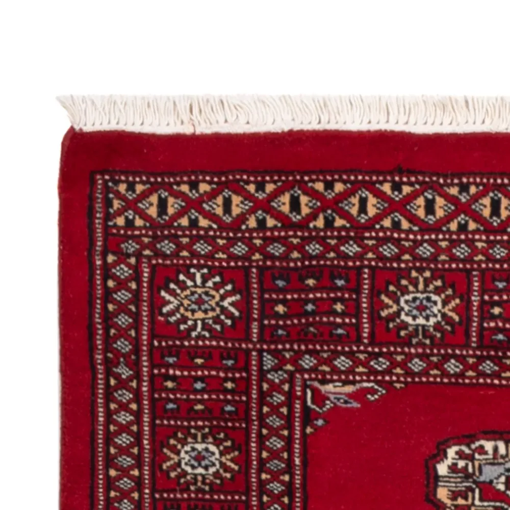 Løper Pakistan teppe - 239 x 79 cm - rød