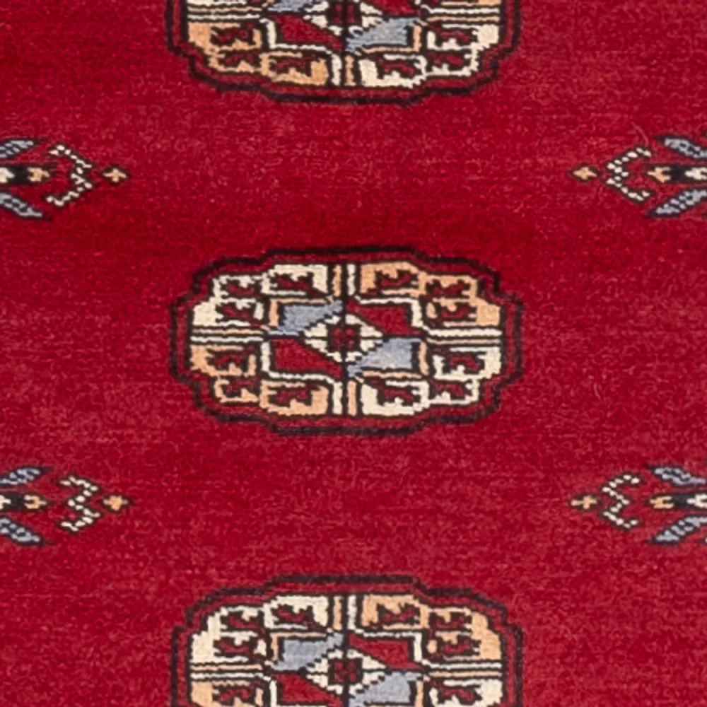 Løper Pakistan teppe - 239 x 79 cm - rød