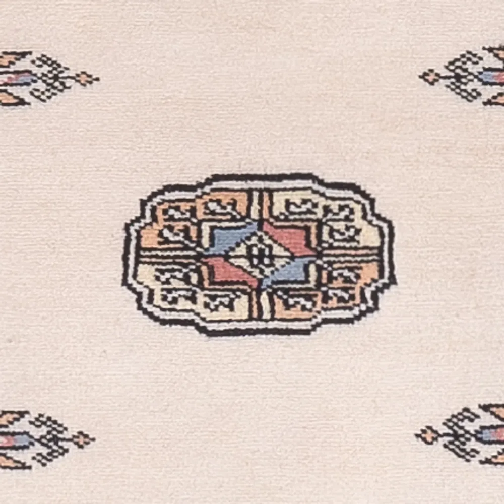 Løper Pakistan teppe - 247 x 77 cm - beige