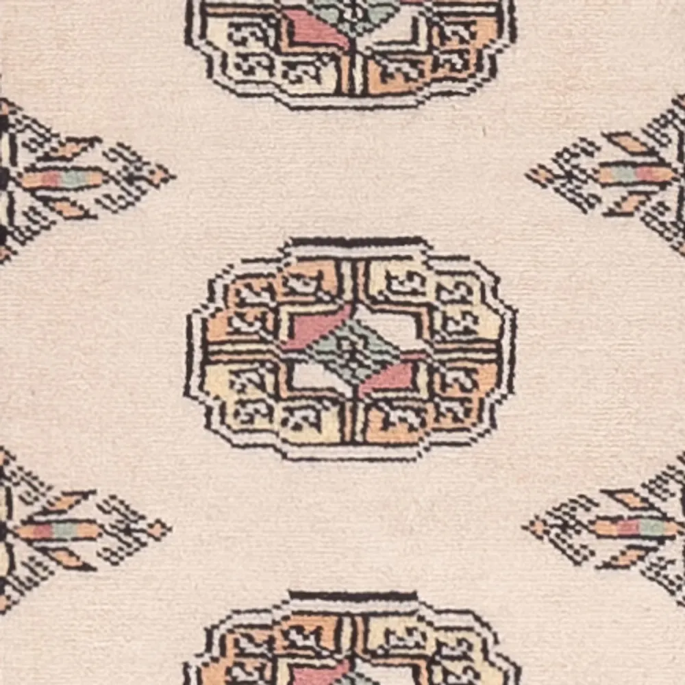 Løper Pakistan teppe - 248 x 77 cm - beige