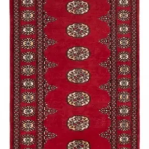 Løper Pakistan teppe - 272 x 80 cm - rød