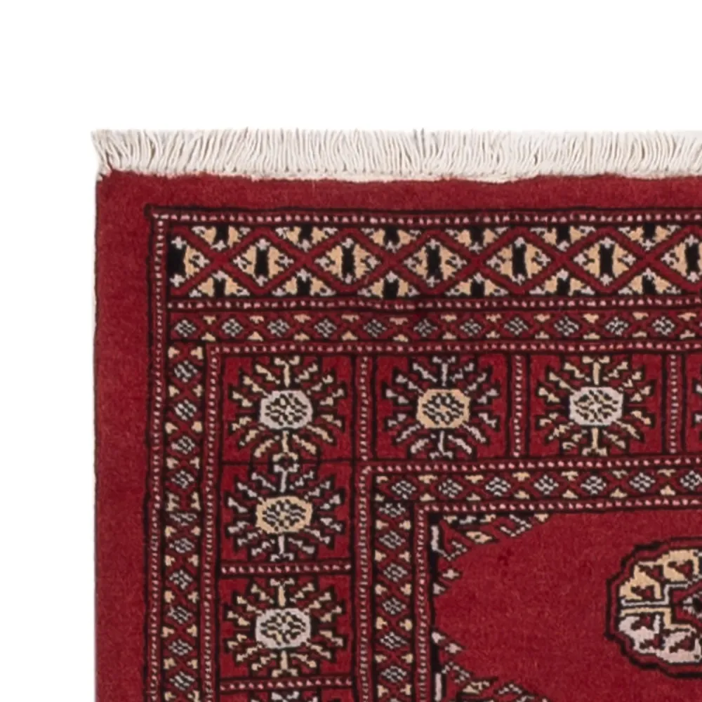 Løper Pakistan teppe - 286 x 79 cm - rød