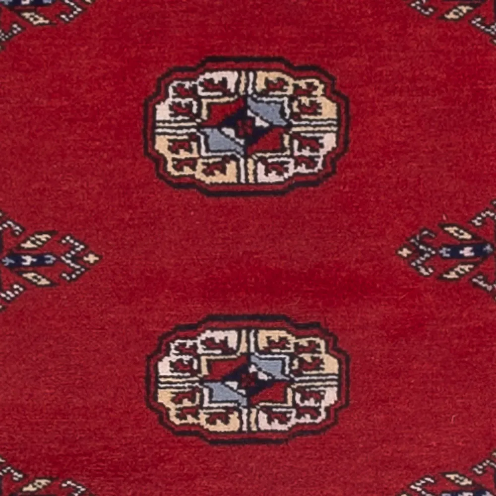 Løper Pakistan teppe - 301 x 79 cm - rød