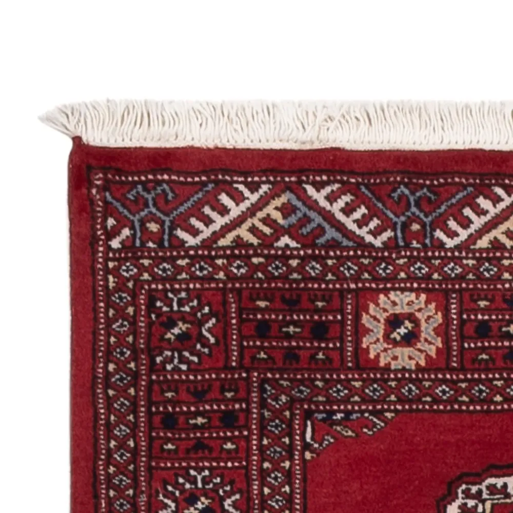 Løper Pakistan teppe - 301 x 79 cm - rød