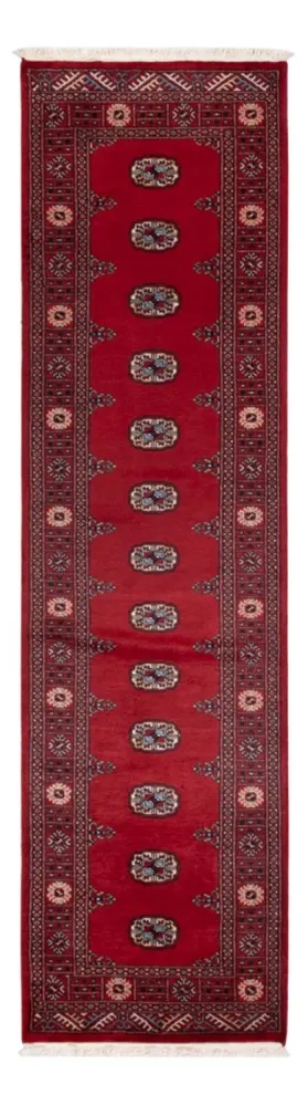 Løper Pakistan teppe - 301 x 79 cm - rød