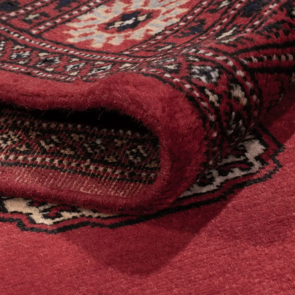 Løper Pakistan teppe - 301 x 79 cm - rød