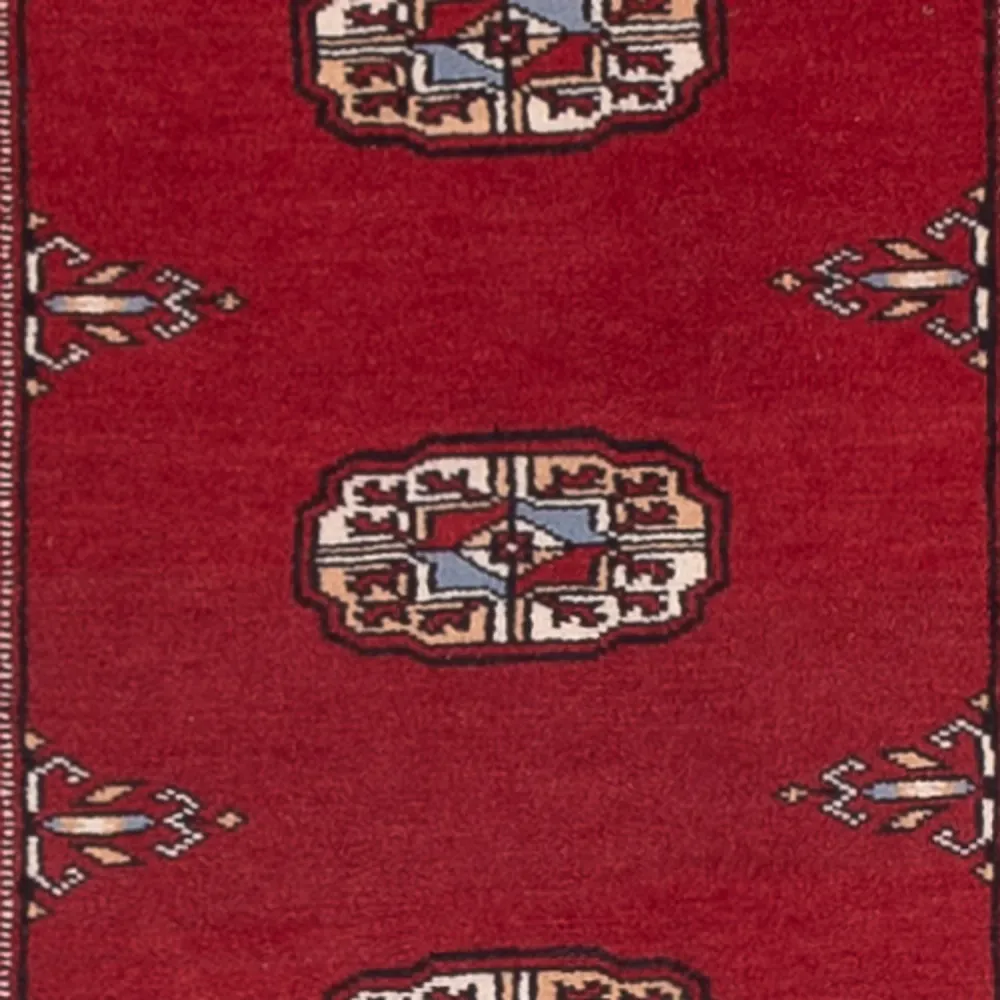 Løper Pakistan teppe - 305 x 77 cm - rød