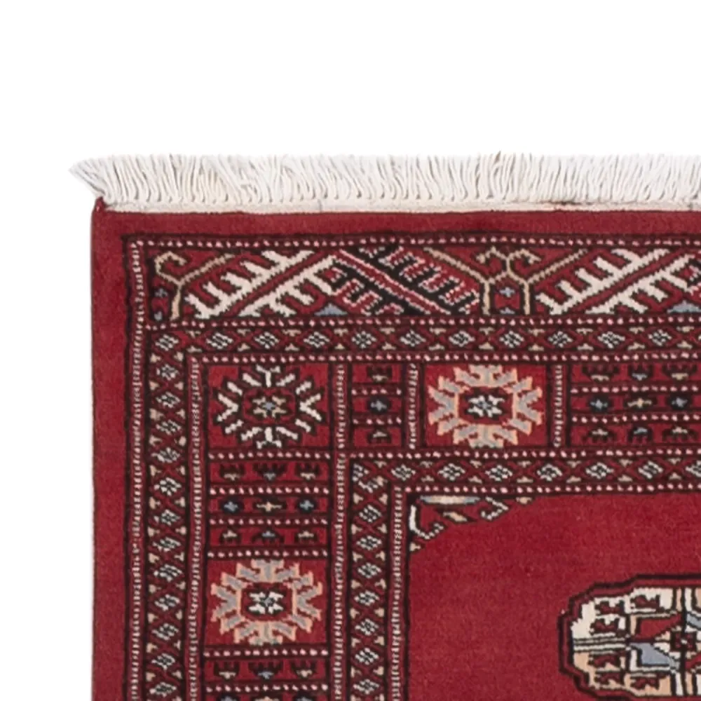 Løper Pakistan teppe - 305 x 77 cm - rød