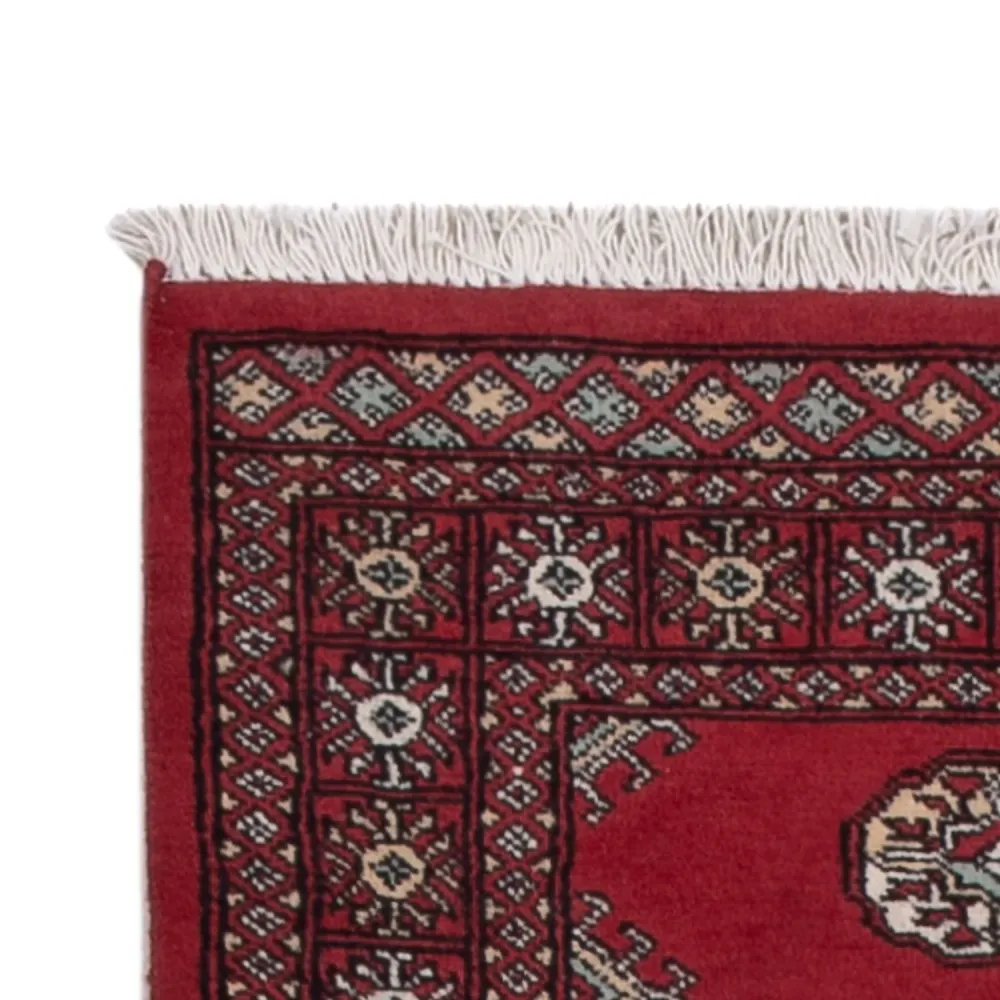 Løper Pakistan teppe - 307 x 77 cm - rød