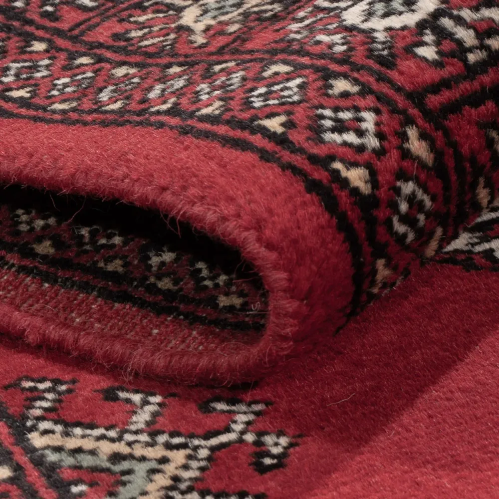 Løper Pakistan teppe - 307 x 77 cm - rød