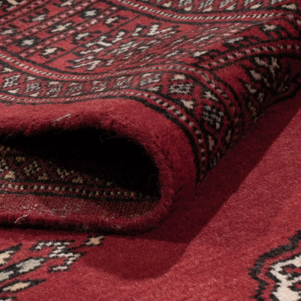 Løper Pakistan teppe - 311 x 78 cm - rød