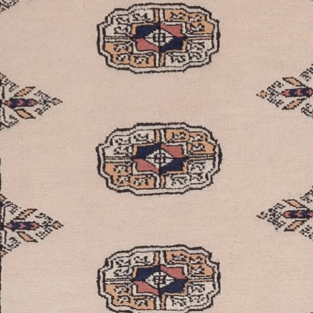 Løper Pakistan teppe - 311 x 79 cm - beige