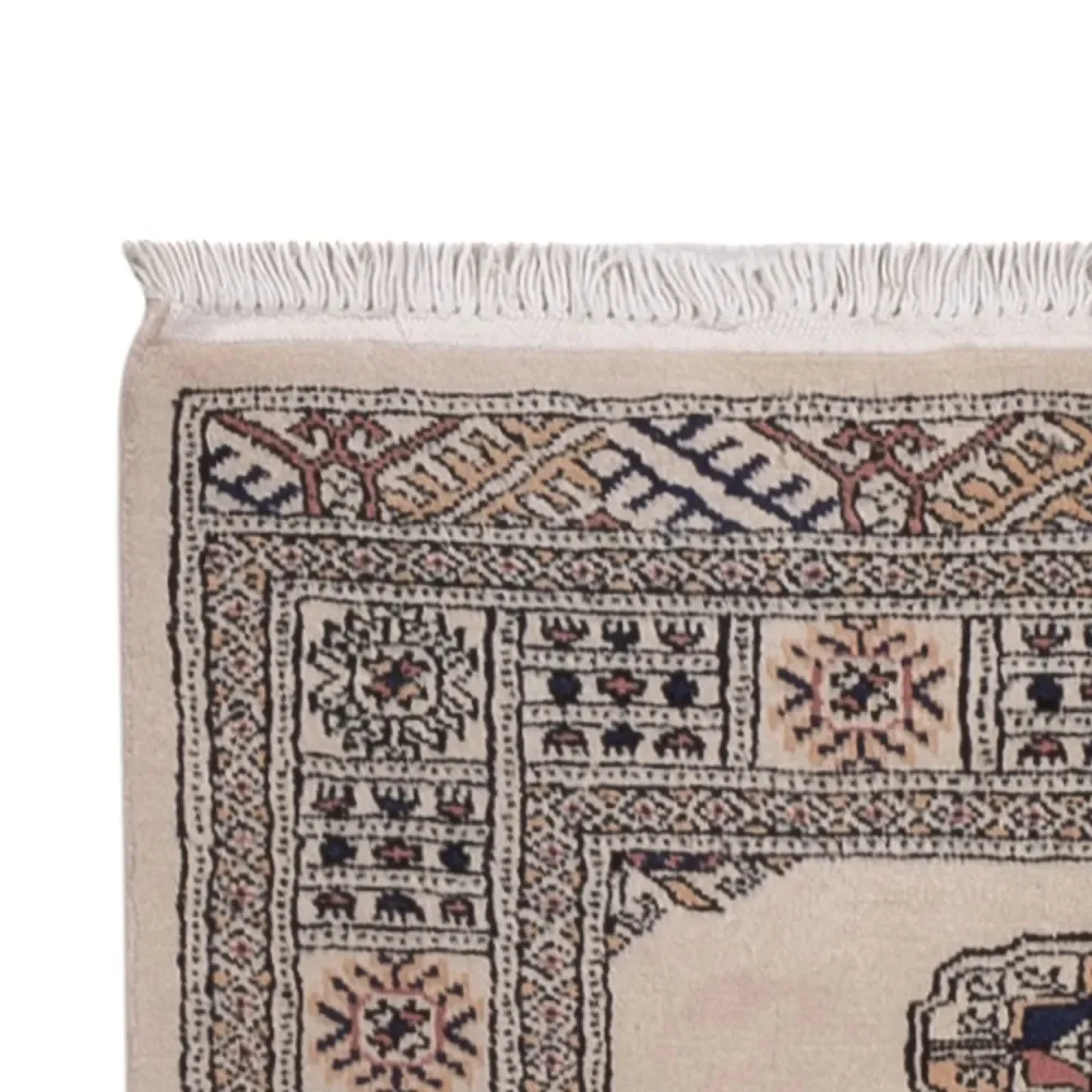 Løper Pakistan teppe - 311 x 79 cm - beige