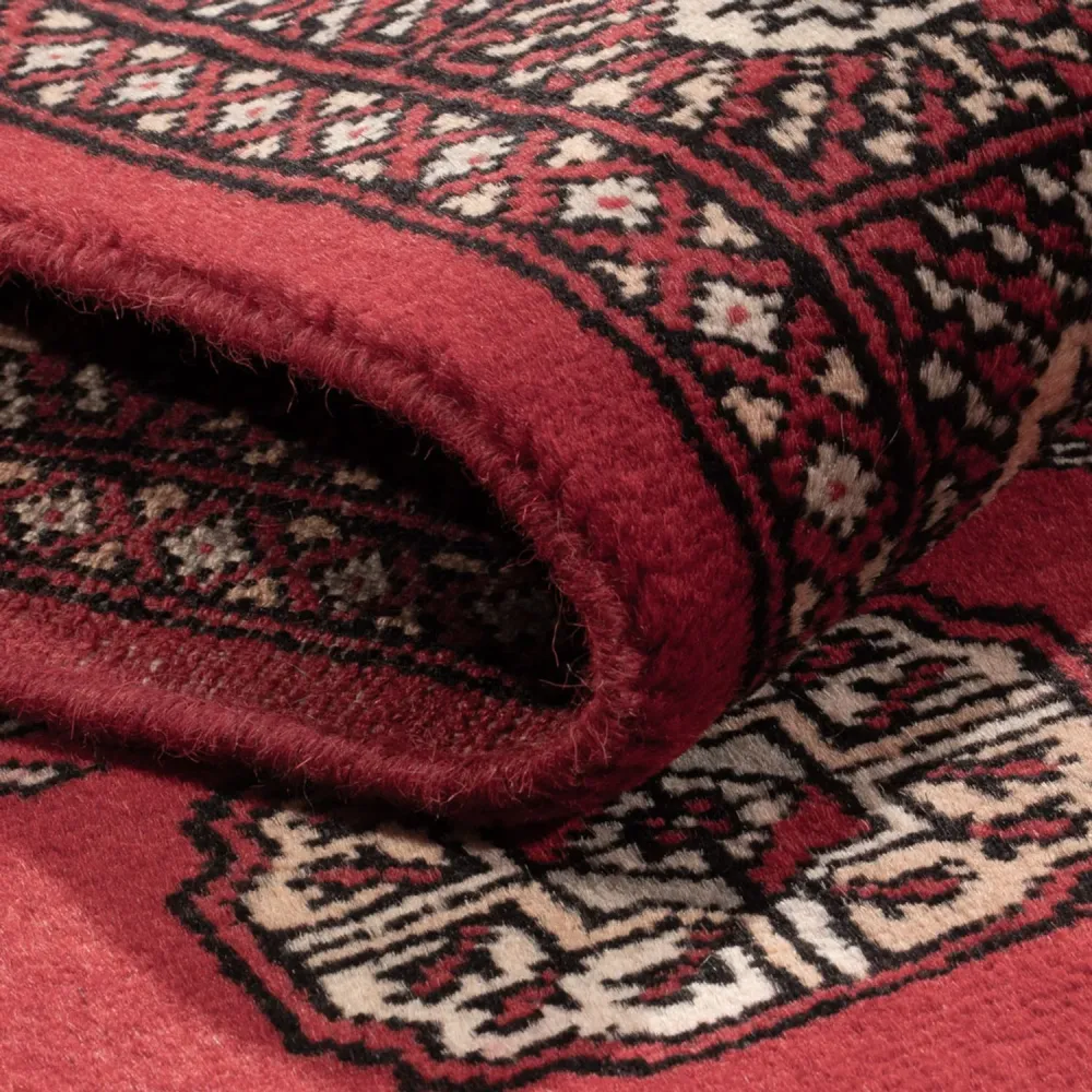 Løper Pakistan teppe - 312 x 79 cm - rød