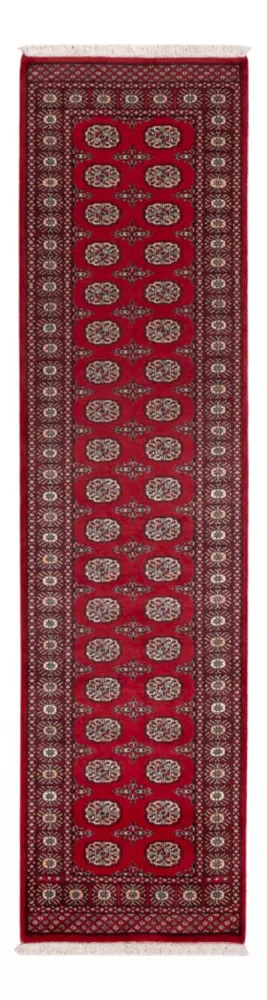 Løper Pakistan teppe - 312 x 79 cm - rød