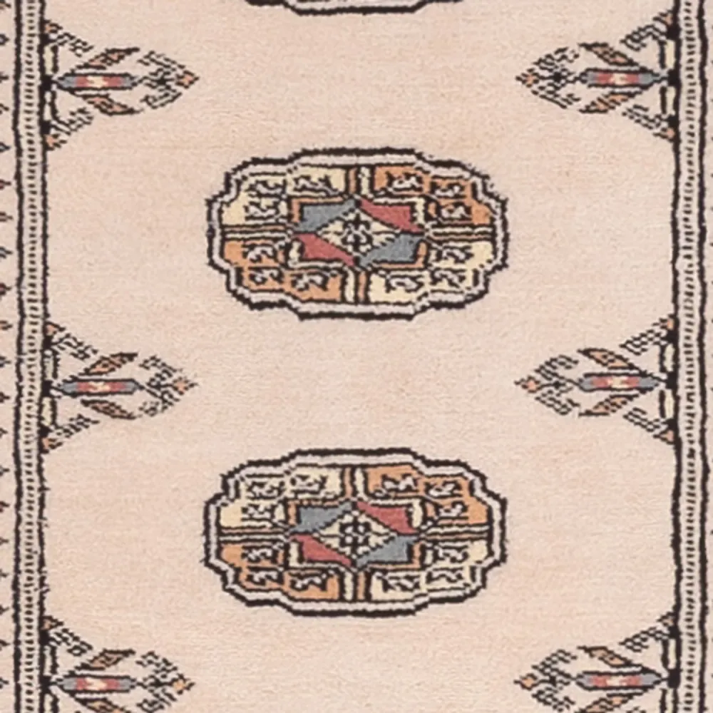 Løper Pakistan teppe - 315 x 79 cm - beige