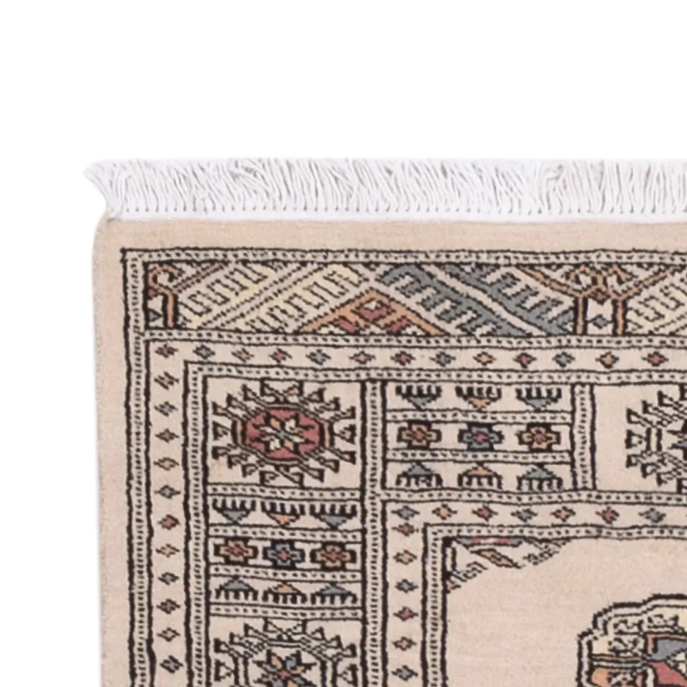 Løper Pakistan teppe - 315 x 79 cm - beige