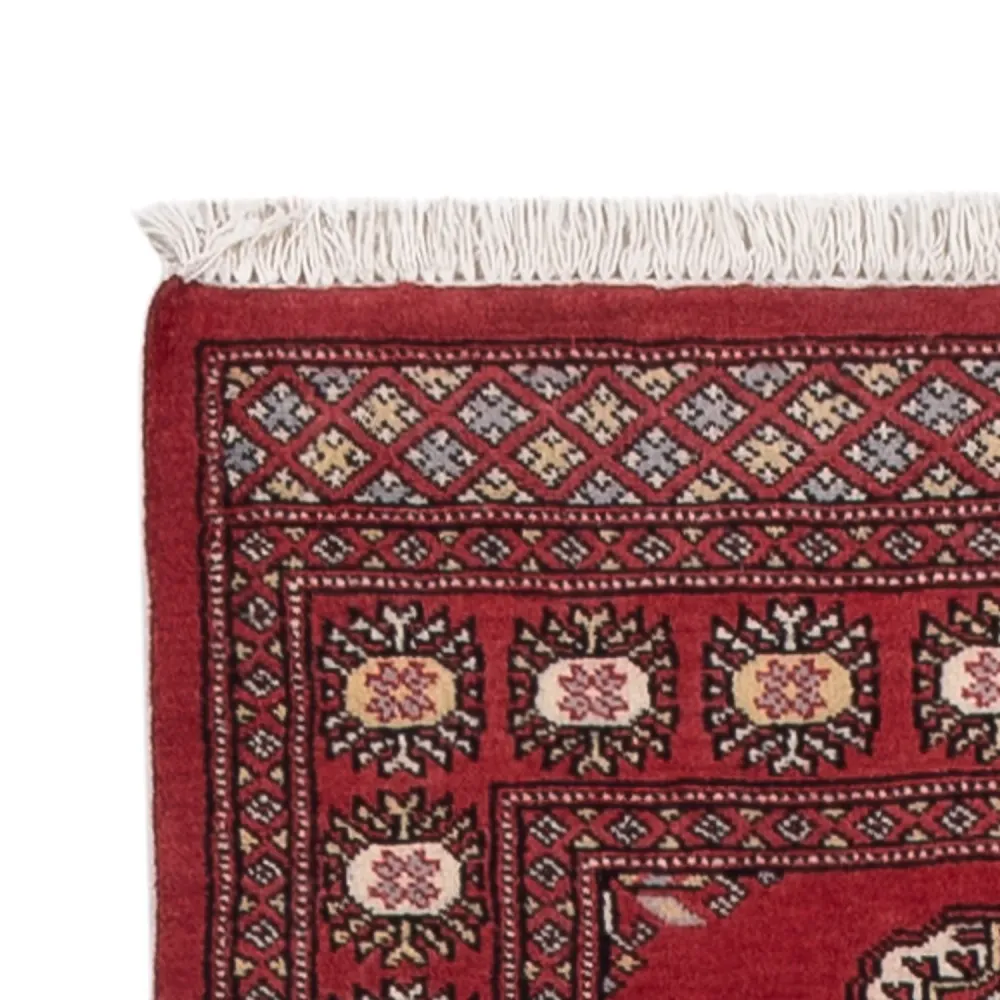 Løper Pakistan teppe - 317 x 78 cm - rød