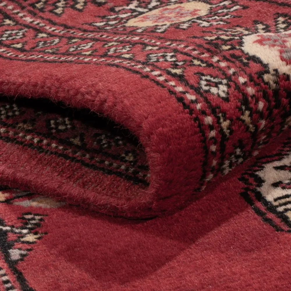 Løper Pakistan teppe - 317 x 78 cm - rød