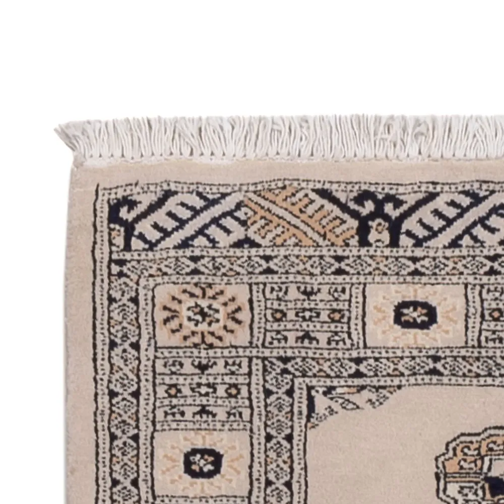 Løper Pakistan teppe - 317 x 78 cm - beige