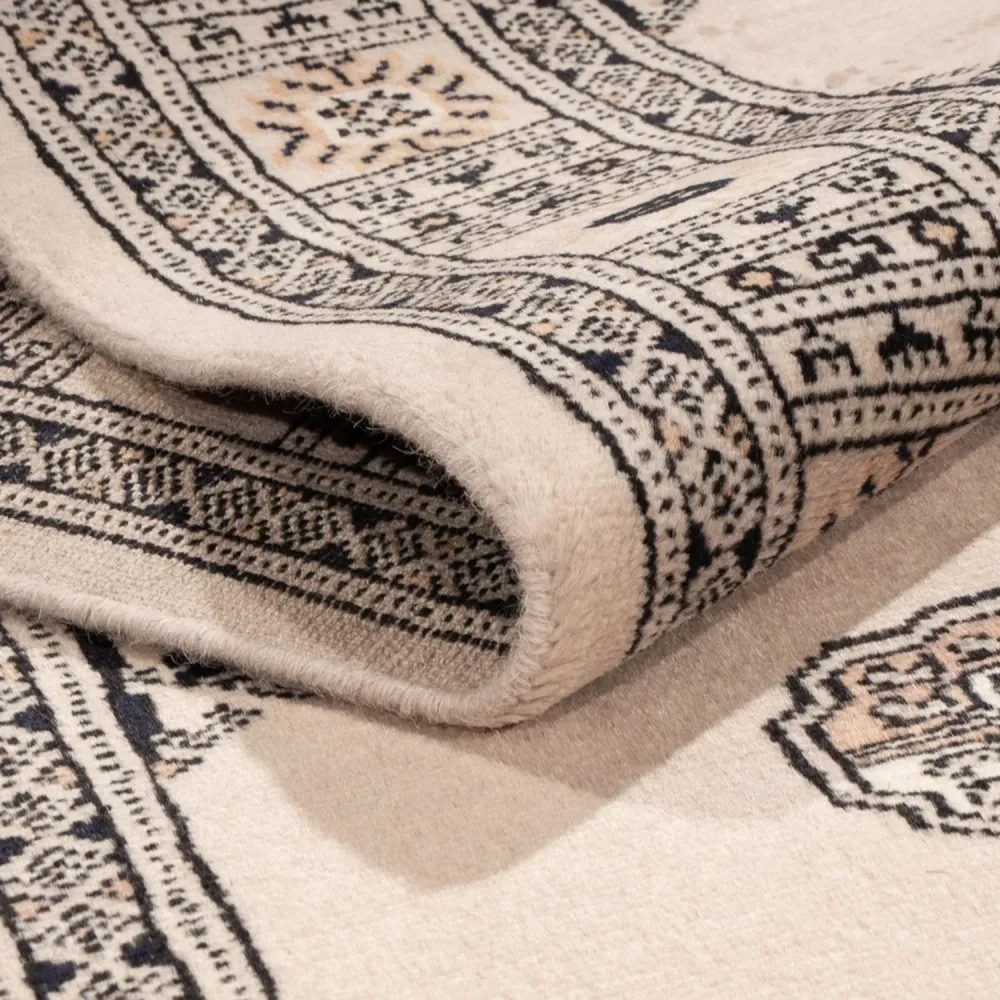 Løper Pakistan teppe - 317 x 78 cm - beige