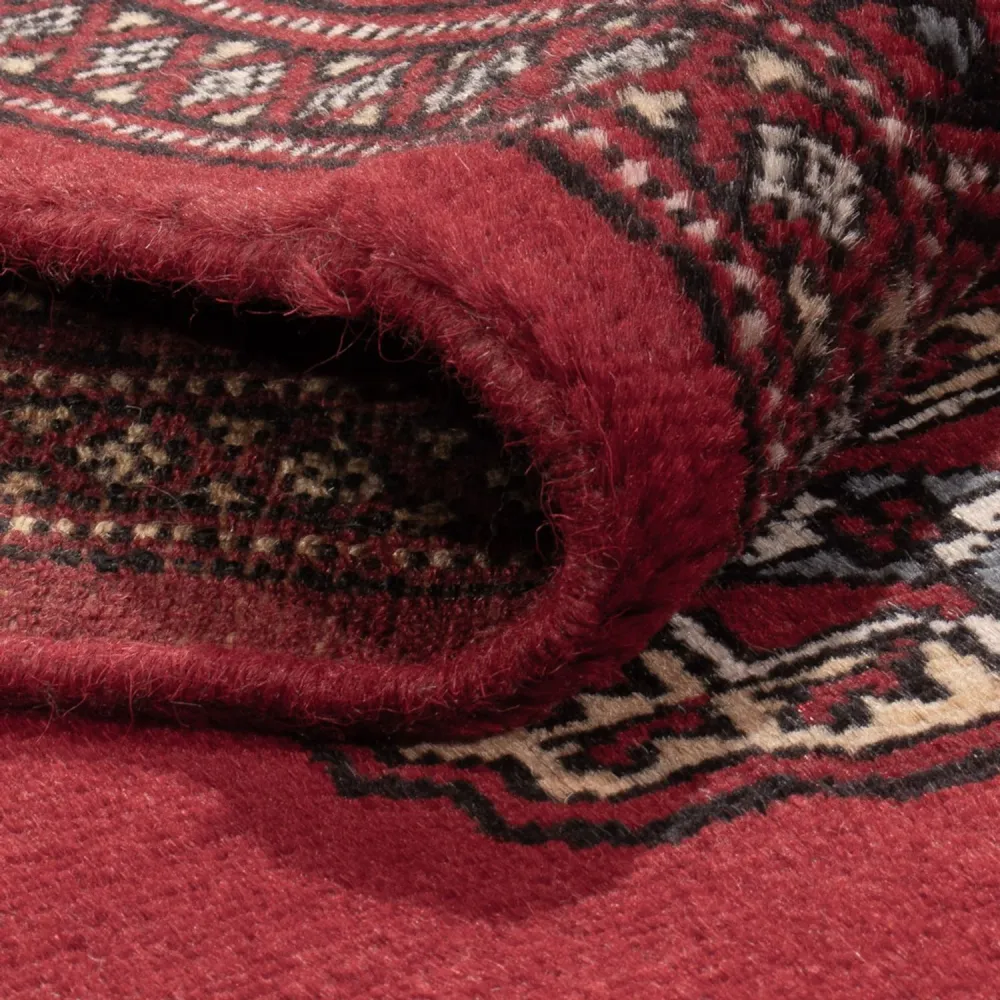 Løper Pakistan teppe - 319 x 79 cm - rød