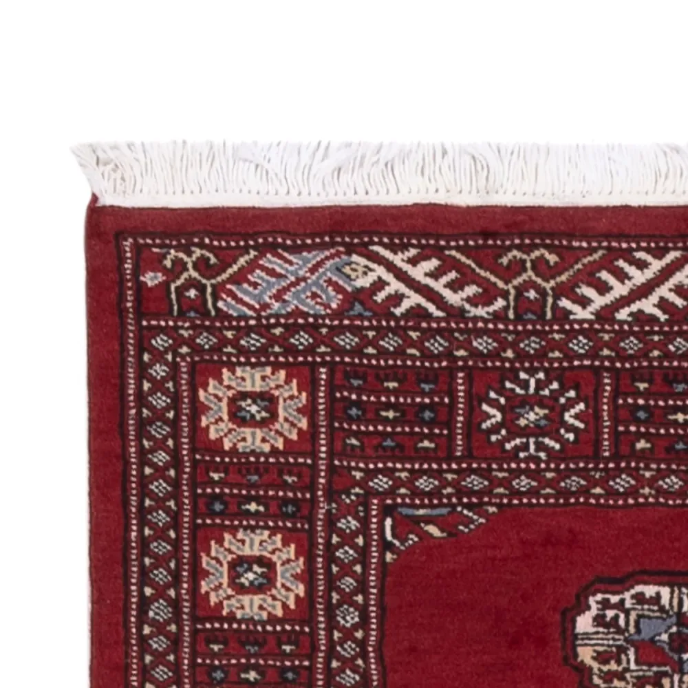 Løper Pakistan teppe - 319 x 79 cm - rød