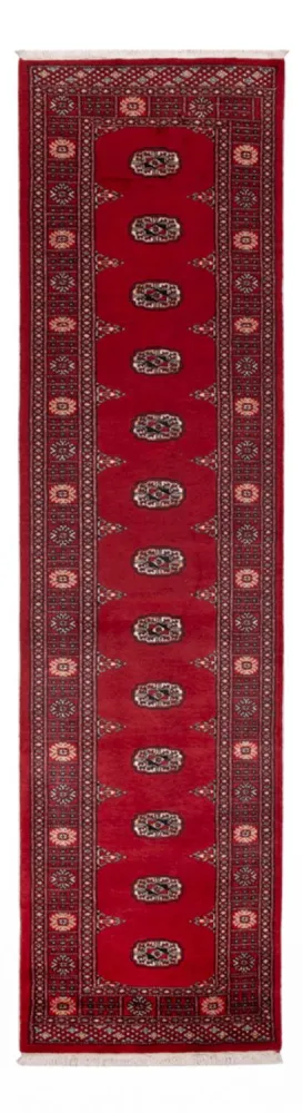 Løper Pakistan teppe - 322 x 79 cm - rød
