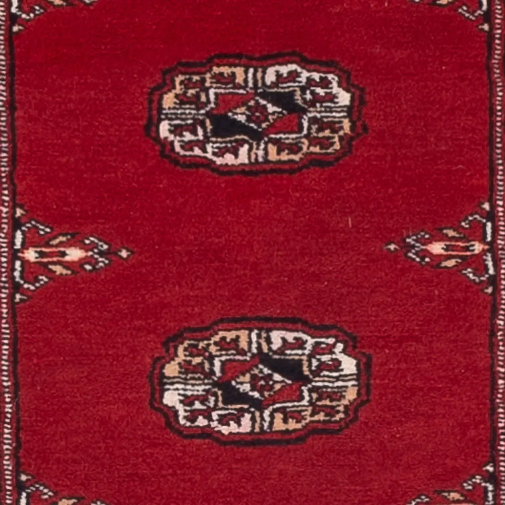 Løper Pakistan teppe - 322 x 79 cm - rød